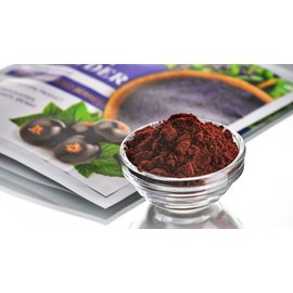 Wild Harvested Black Currant Freeze-Dried Powder – 2 Oz – Natural Rowanberry Powder, No added sugar, No GMOs