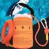 Rescue Rope Kit,881.85 Lbs Lifesaving Throw Bag - Water-Resistant, Multi-Purpose