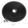 Ciieeo Seal Strip for Concrete Filling Rubber Weather Stripping for