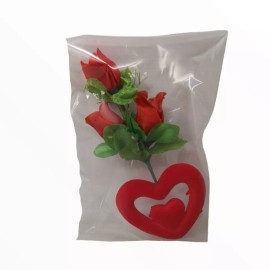 Comecializadora Sesuconsa Caja Flores Arriba Corazon Grande Y Chico San Valentin