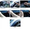 Sunwei Side Window Vent Visor Sun Rain Deflector Guard 4Pce