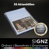 SIGNZ Document Wallets (DIN A4, Extra Strong 120 my), Pack