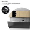Gadpiparty 20 Pcs Vent Covers for Heat Emission Round Ventilation