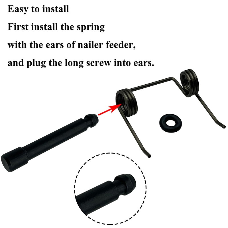 10 Sets 877761 Nailer Feeder Spring Set for Coil Roofing