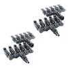 SOLARTRONICS 2 Pairs Y Connectors for Solar Cable Photovoltaic 5-Way