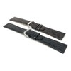 Bandini Italian Leather Watch Strap - Brown - Crocodile Pattern