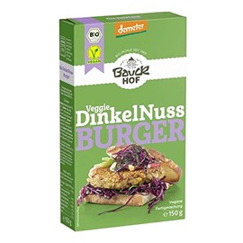 Bauckhof - Spelt Nut Burger Demeter - 150 g - Pack of 6