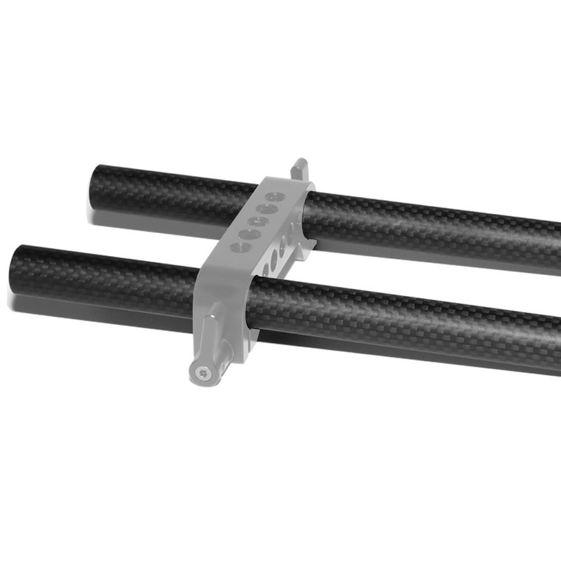 NICEYRIG Camera Carbon Rod 8 Inch (2 Pieces) Carbon Rod
