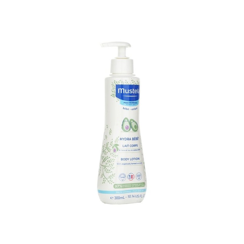 Mustela Hydra Bébé Body Lotion with Organic Avocado 300ml/10.14oz /