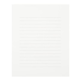 Midori 20587006 Stationery MD Stationery, Cotton, Horizontal Ruled A