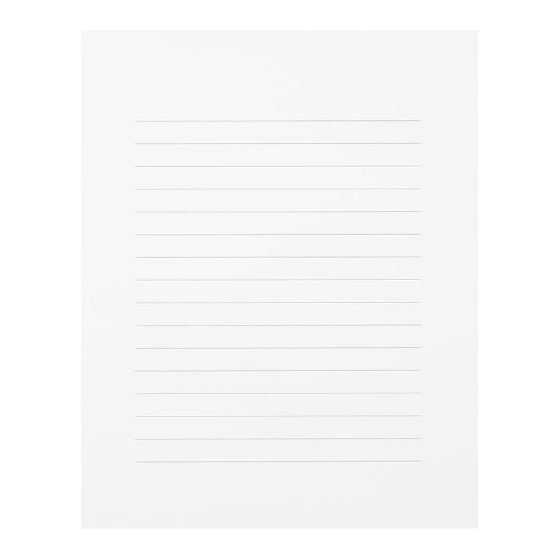 Midori 20587006 Stationery MD Stationery, Cotton, Horizontal Ruled A