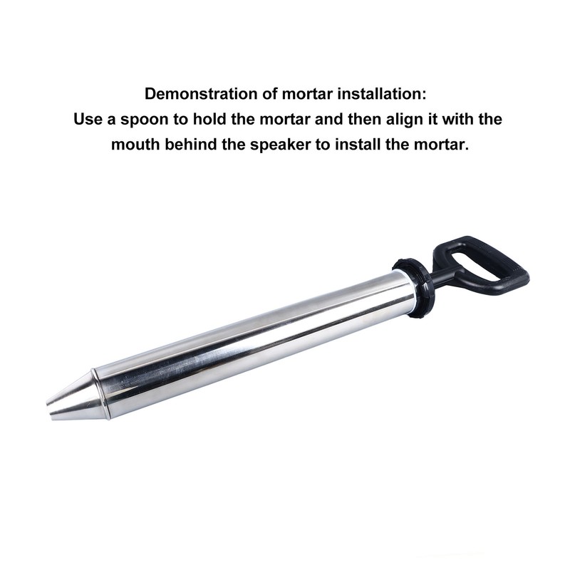 Mortar Grouting Gun Thickened Stainless Steel Portable Tile Caulking Gun