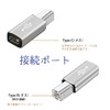 ECOTECT Type-C to Type-B MIDI Converter, USB C to USB