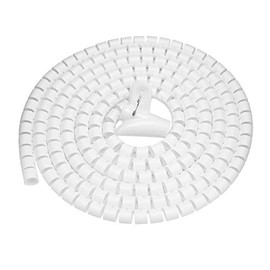 Tubo de Envoltura en Espiral/Tubo en Espiral Flexible/Organizador de Cable/Protector de Envoltura de Alambre para Uso en el hogar y la Oficina( 3.0m * 16mm)