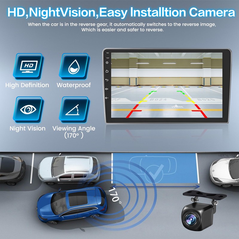 Inefala [2+64GB] Android 15 Car Radio for Hyundai Elantra 2004-2012