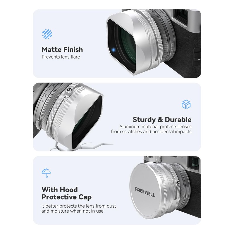 Freewell CPL/GMIST (1/4) Filter Kit with Lens Hood for Fuji