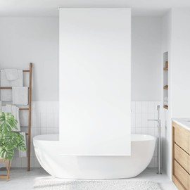 vidaXL Shower roller blind 100 x 240 cm fabric width 96 cm, shower curtain, bath curtain, side pull roller blind, shower roller blind, shower curtain
