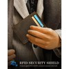 kinzd Slim Wallet with Money Clip RFID Blocking Minimalist Bifold