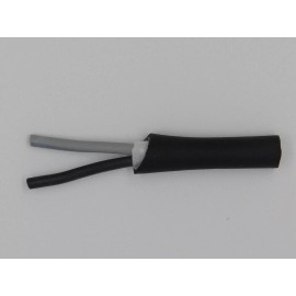 Unbranded 50 ft 18/2 SJOOW SJO SJ Black Rubber Cord Outdoor Flexible Extension Wire/Cable