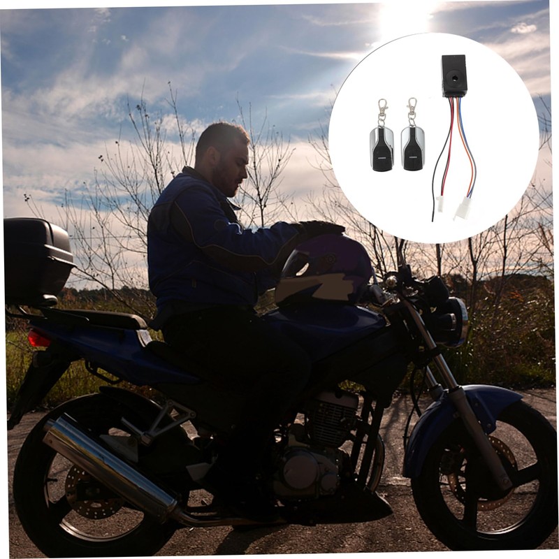 STOBAZA Theft Scooter Security Alarm System with Remote Engine Start