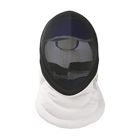 LEONARK Fencing Epee Mask Hema Helmet CE 350N Certified National Grade Masque - Fencing Protective Gear (Black, X-Small)