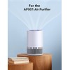 Air Purifier Filter, Air Purifier Replacement Filter, 3-in-1 True HEPA