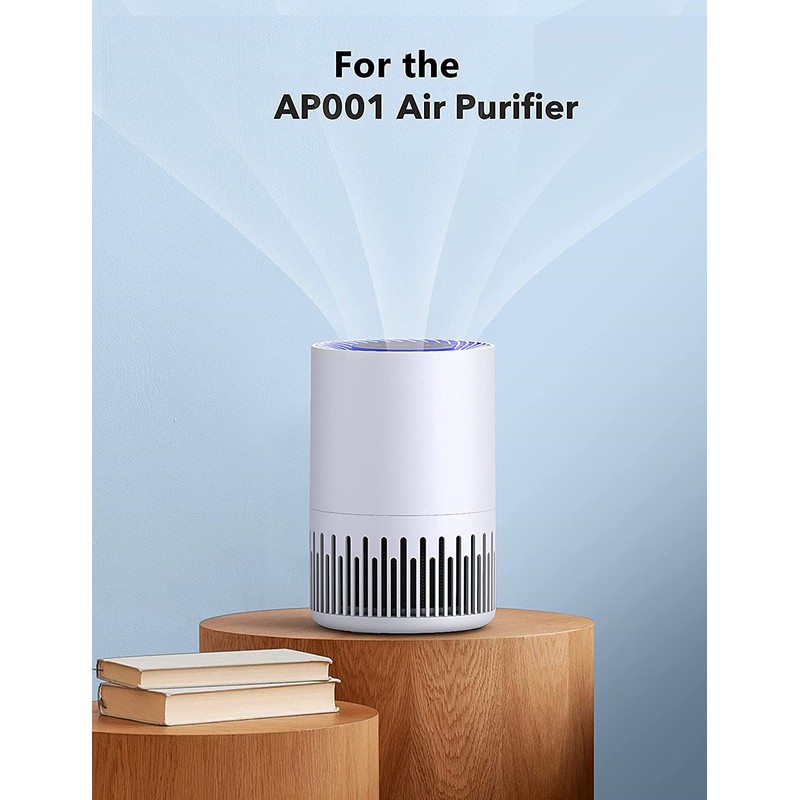 Air Purifier Filter, Air Purifier Replacement Filter, 3-in-1 True HEPA