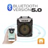 Maíz 3x2 Bocina Bluetooth Radio Fm Portatil Recargable Led Usb