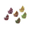 Gcardist Christmas 300-Count Standard Gradient Cupcake Liners Cupcake Cups 6