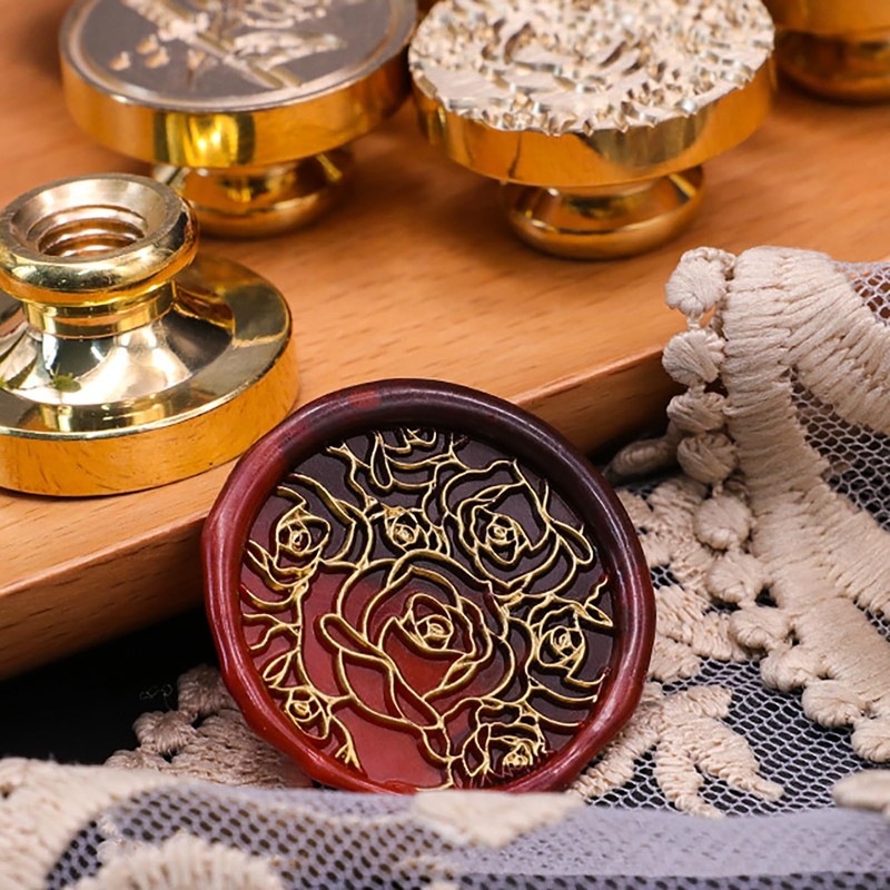 WXVOVXW Sealing Stamp Head Wax Seal Stamp Sealing Wax Stamp
