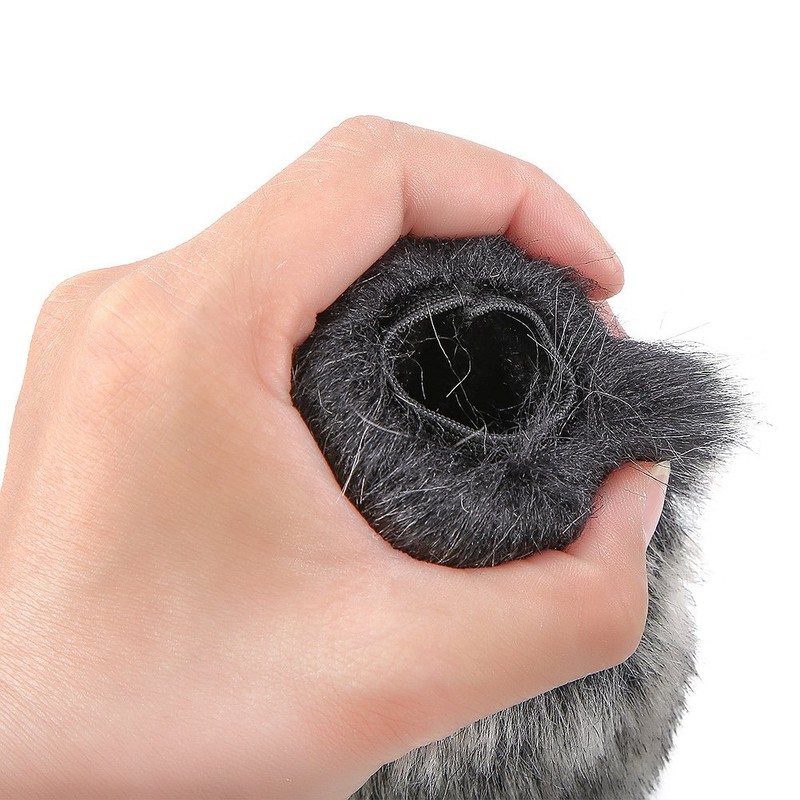Microphone Windshield Grey Videomic Windscreen Professional Windshield for Video Microphone