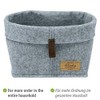 WENKO Feli S Felt Basket, Box for More Order and