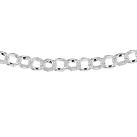 Tuscany Silver Mini Belcher Chain Necklace of 51 cm/20-inch
