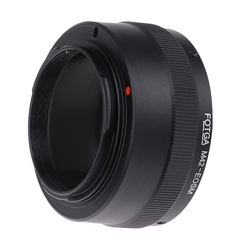 Hersmay M42-EOSM Lens Adapter Ring for M42 42mm Lens Fits