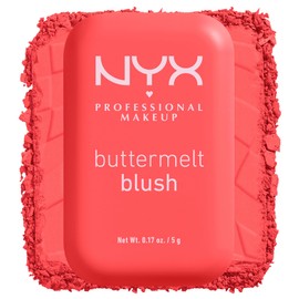 NYX Professional Makeup Buttermelt Blush, Rubor en Polvo, con hasta 12 horas de duración, de alta pigmentación resistente a la decoloración y...      