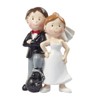 Hochzeitspaar * Brautpaar mit Fussfessel * Tortendekoration * Tortenfigur * Tischdekoration