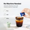 SATURNBIRD Instant Coffee Cold Brew, Coffee Pods of Light-Medium Roast,