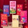 Red Envelopes Chinese New Year, 6 Patterns 36 Pcs Lunar