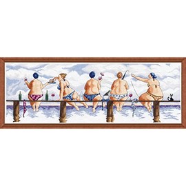 Design Works Crafts Dockside Counted Cross Stitch Kit