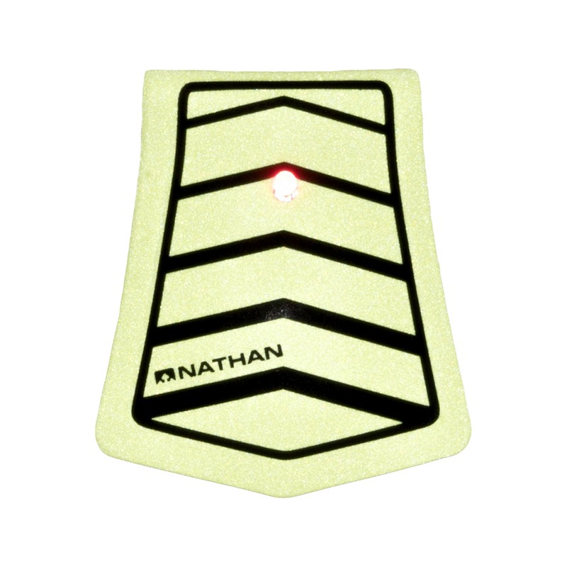 Nathan Mag Strobe Clip on, Safety Yellow/Black