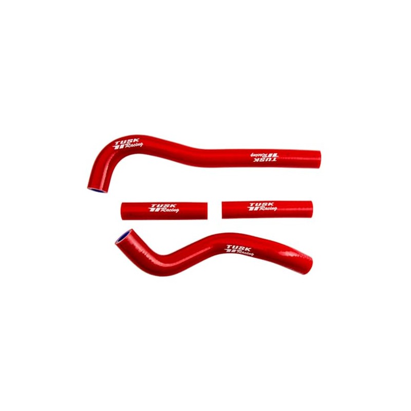 Tusk H4-RED Radiator Hose Kit Red