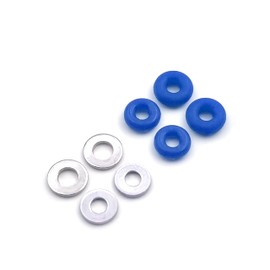 SPITBOARDS Fingerboard O-Ring Bushings Washer - Blue