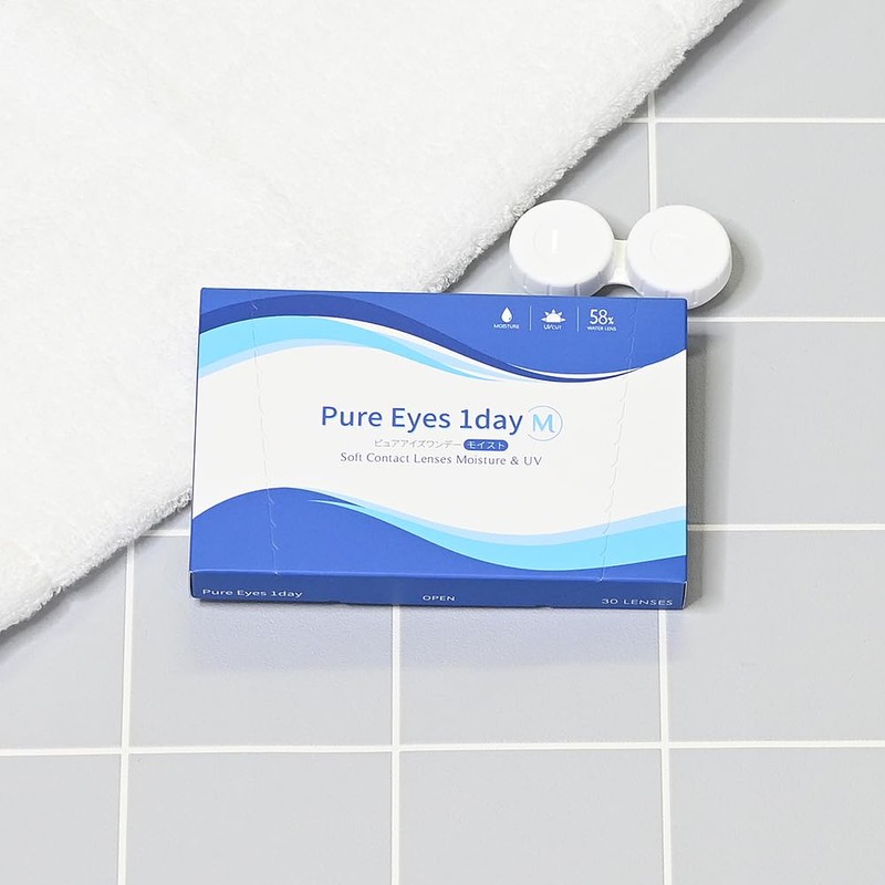 ピュアアイズ ワンデー M UV モイスト PureEyes 1day M UV moist