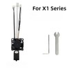 GregYoung 0.4mm X1/X1C Hotend Kit with Hardened Steel Nozzle,Fan,Thermistor, Ceramic