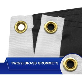 FLAGPARK Pow Mia Flag 3x5 Ft Outdoor,Embroidered Double Sided Heavy Duty,You are Not Forgotten Prisoner of War Pow Flags Banner for Outside