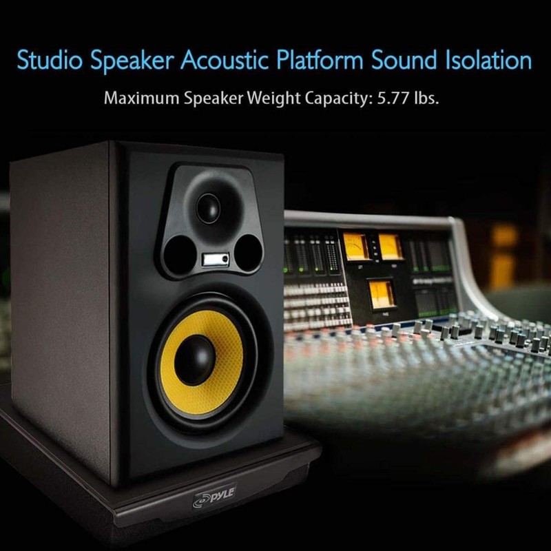 Pyle Speaker Isolation Pads - 10.4 x 13 x 2.8