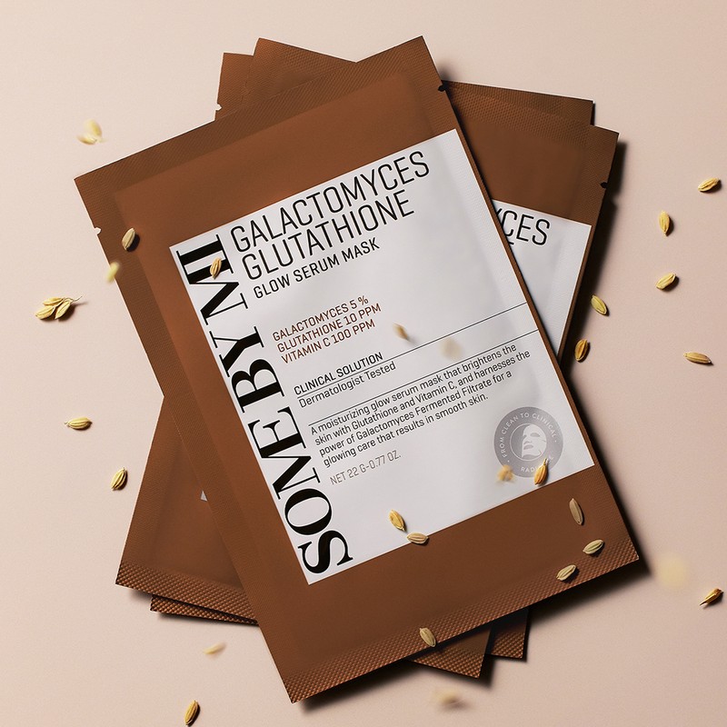SOME BY MI Galactomyces Glutathione Glow Serum Mask Sheet 1ea