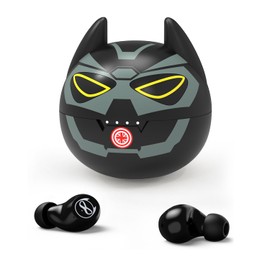 Auriculares inalámbricos TWS, reducción de ruido para niños, Bluetooth 5.0, impermeables, con micrófono y funda de carga, control táctil de graves profundos 30 horas de reproducción para la escuela