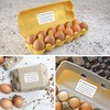 60PCS Egg Handling Instruction Stickers for Farm Fresh Eggs,Self Adhesive