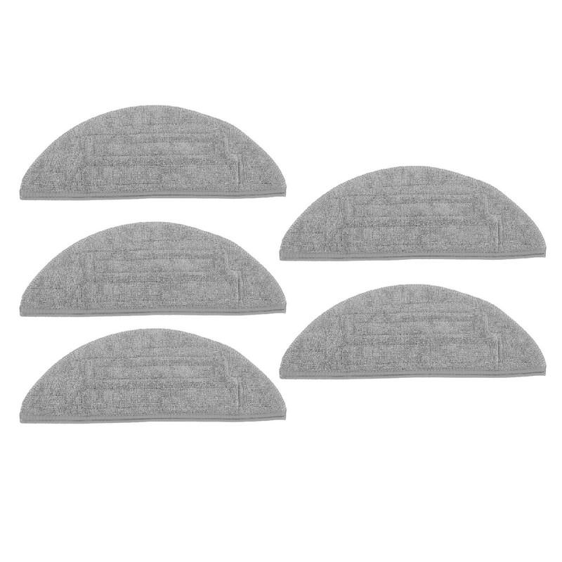 5Pcs Replacement Mop Pads Microfiber Mopping Cloth for Roborock S8